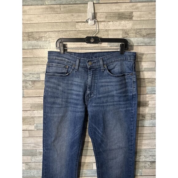 Men’s 541 Levi’s Dark Wash Straight Leg Size 34x32 - Picture 4 of 16